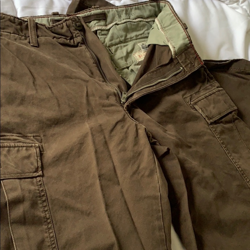 J Crew Broken In Cargo Pants